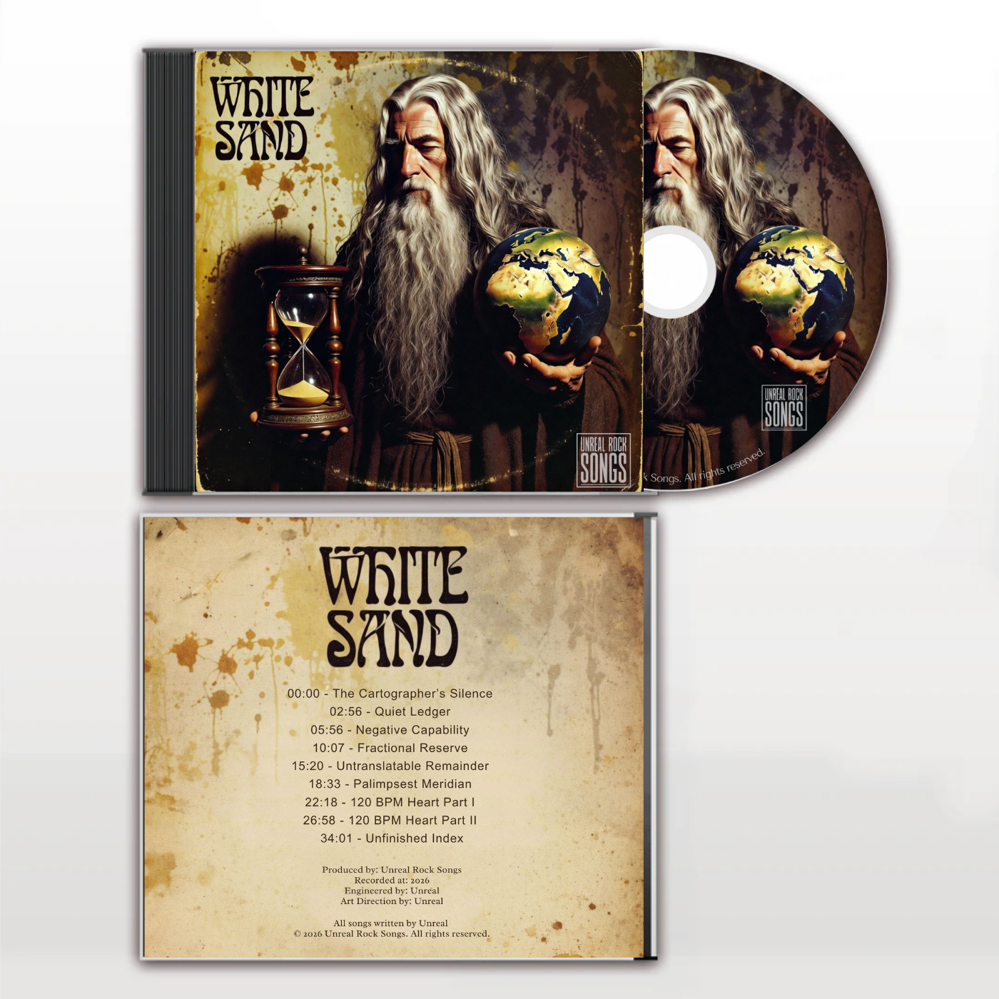 White Sand - The Cartographer’s Silence | Physical CD