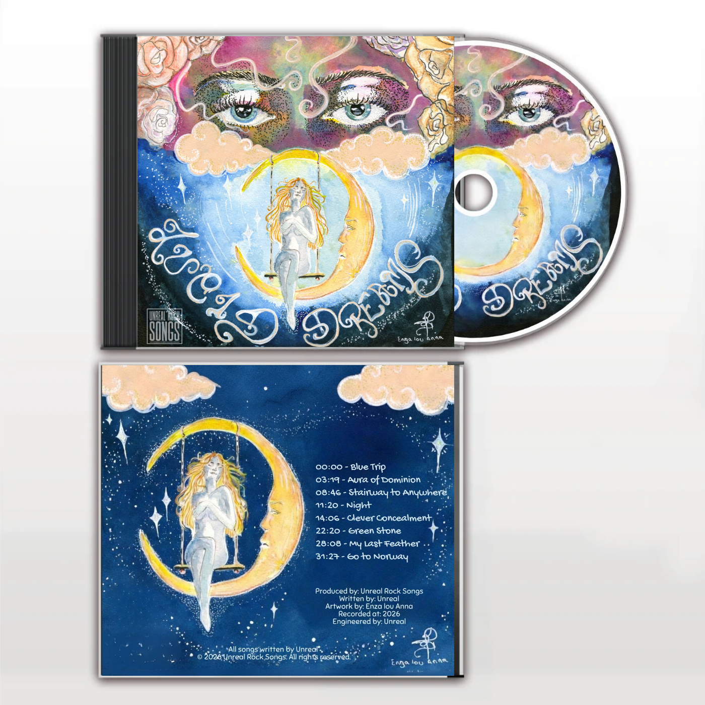 Lucid Dreams - Stairway to Anywhere | Physical CD