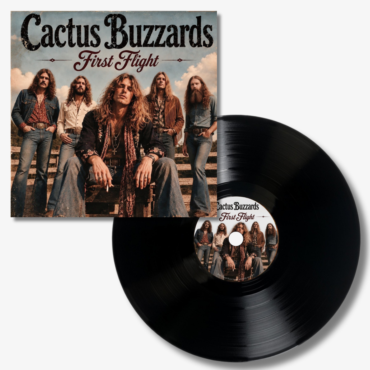 Cactus Buzzards - First Flight | Physical Vinyl Record