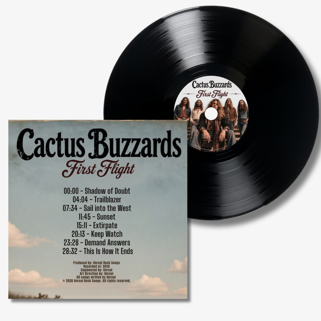 Cactus Buzzards - First Flight | Physical Vinyl Record
