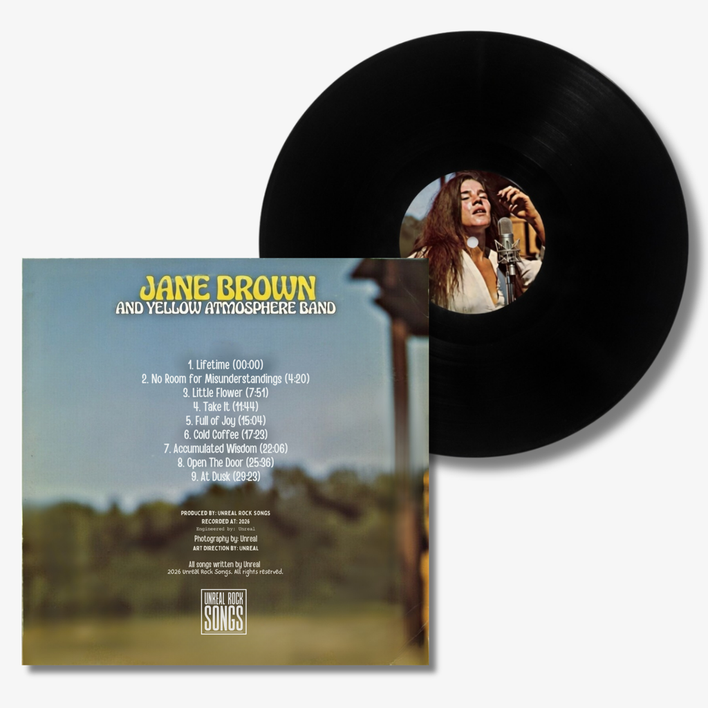 Jane Brown and Yellow Atmosphere Band - Lifetime | Physical Vinyl Record