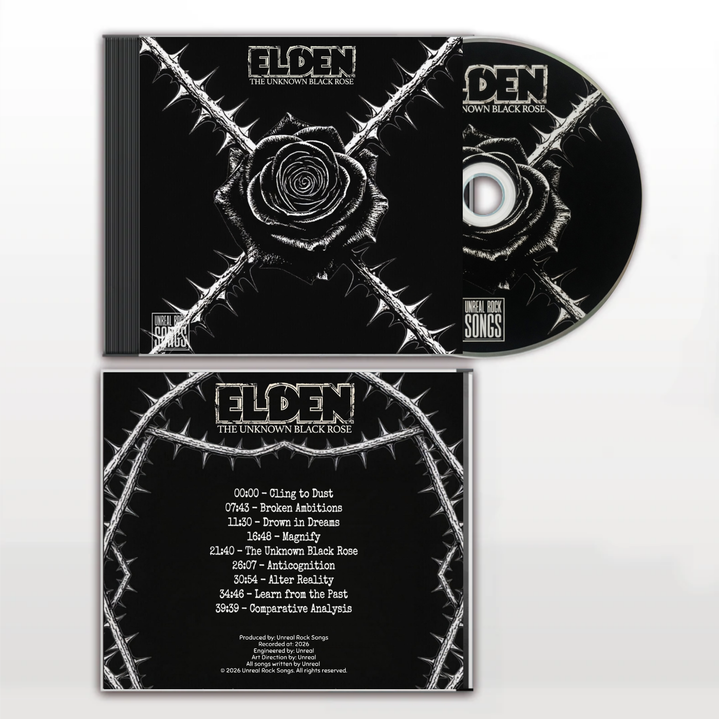 Elden - The Unknown Black Rose | Physical CD