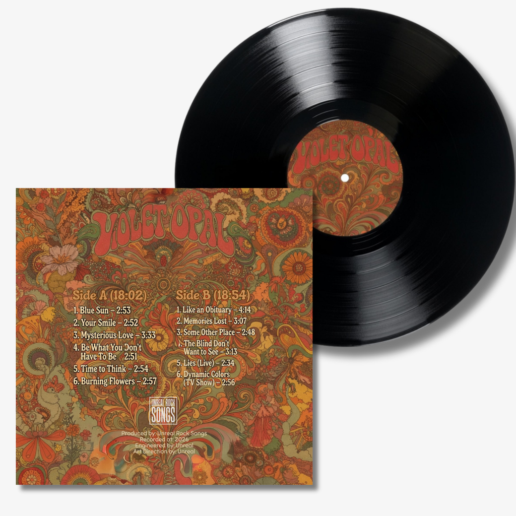 Violet Opal - Blue Sun | Physical Vinyl Record