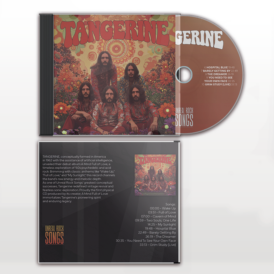 Tangerine - A Mind Full of Love | Physical CD