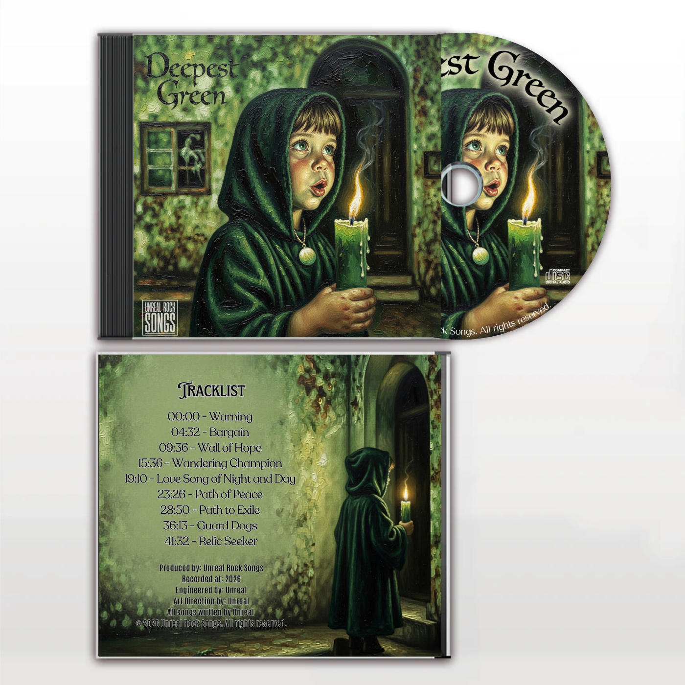 Deepest Green - Wall of Hope | Physical CD