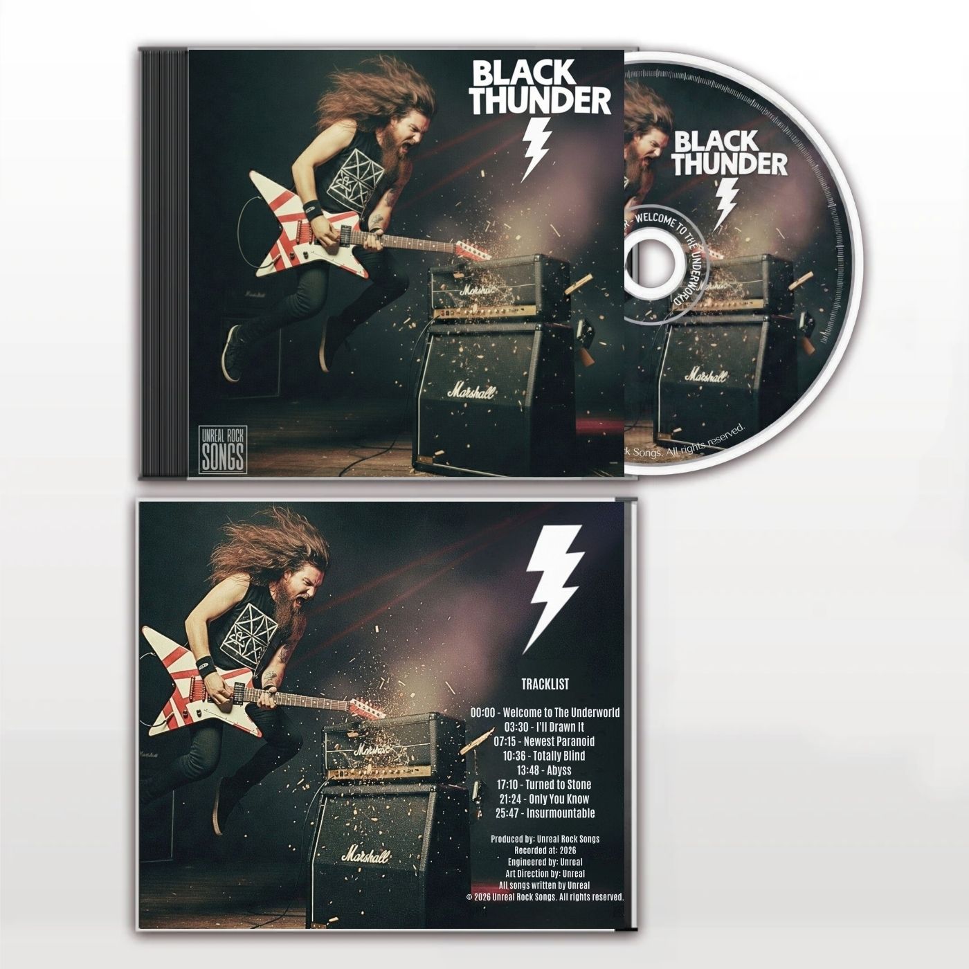 Black Thunder - Welcome to the Underworld | Physical CD