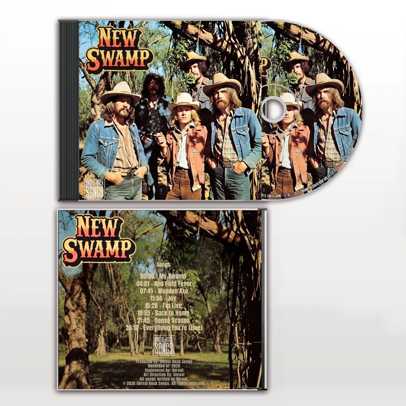 New Swamp - Back to Home | Physical CD