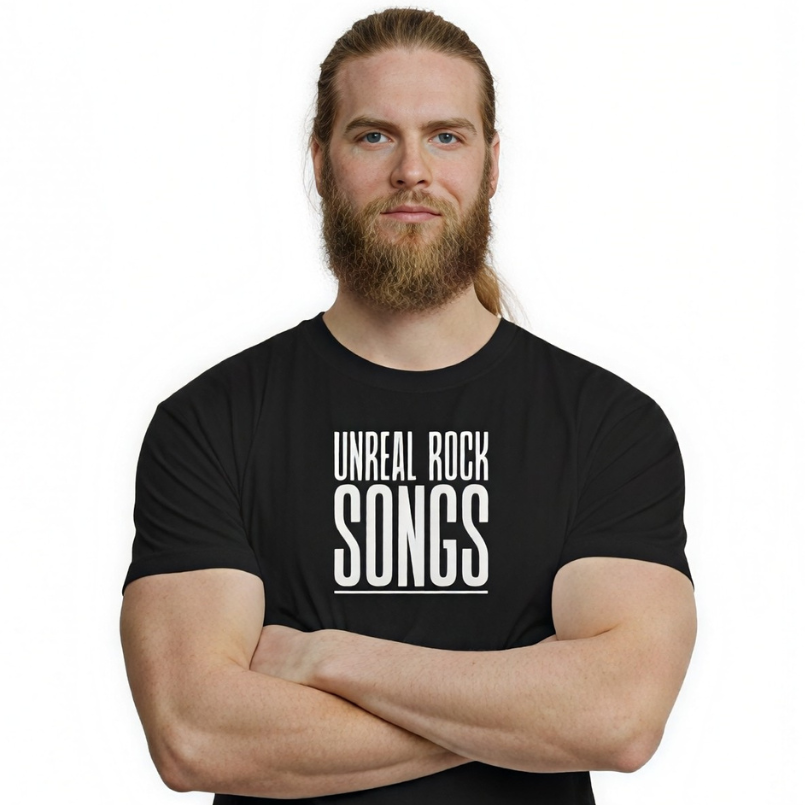 Unreal Rock Songs - Official T-Shirt