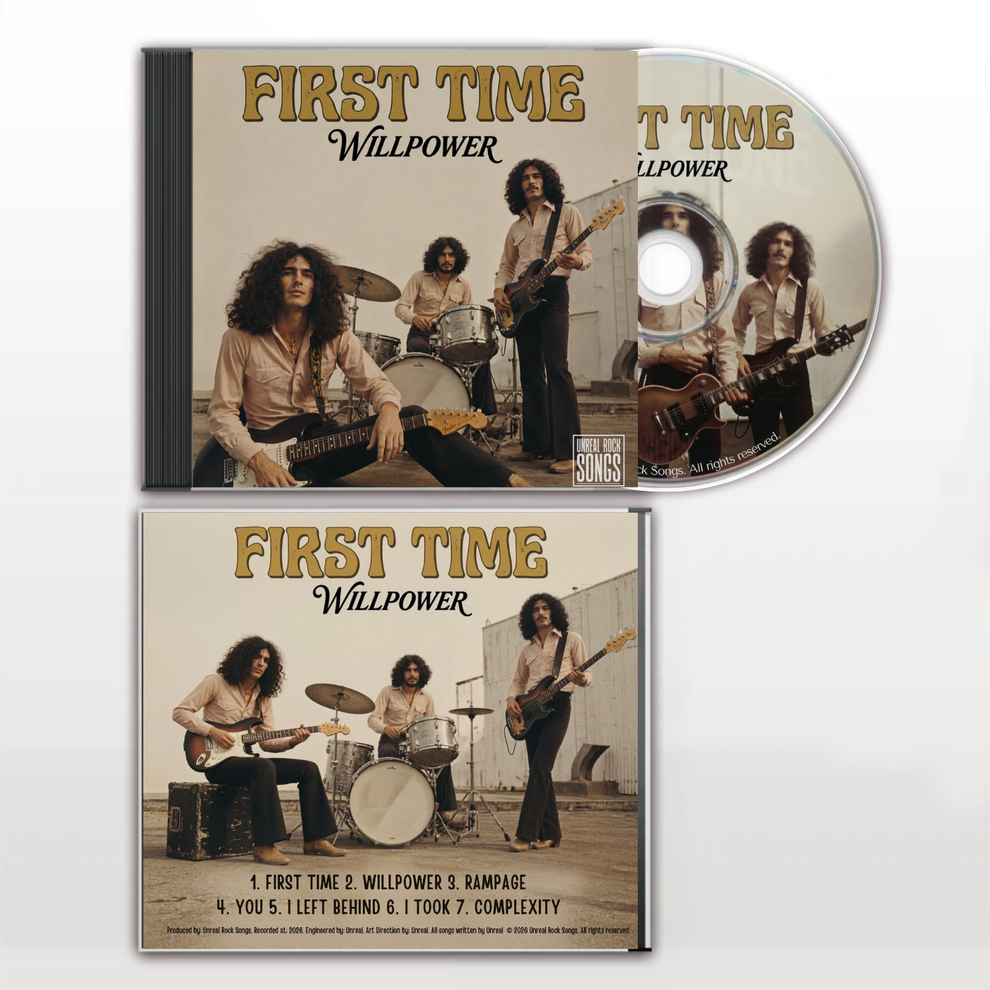 First Time - Willpower | Physical CD