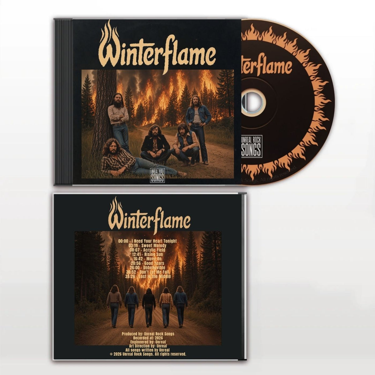Winterflame - Move On | Physical CD